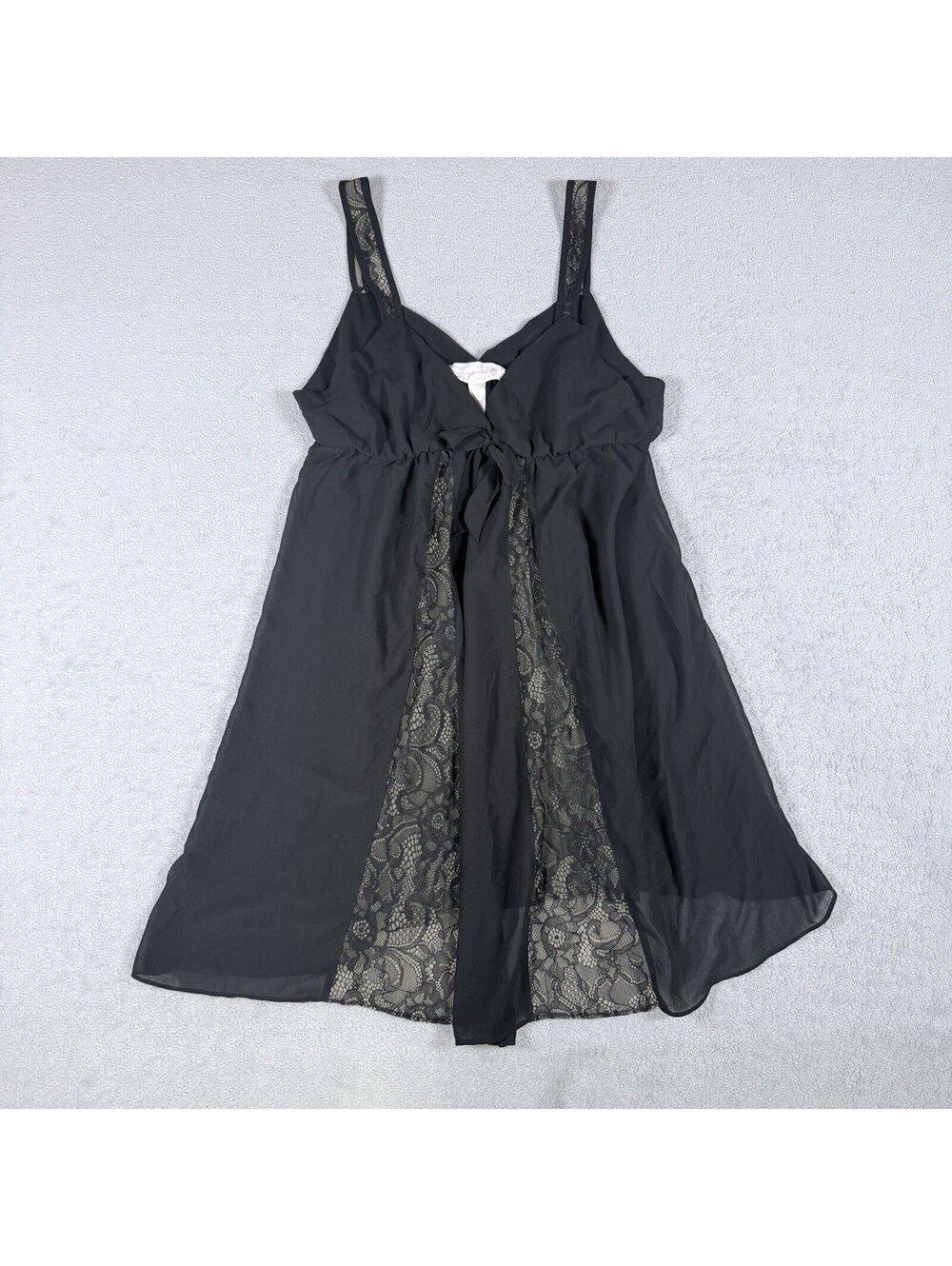 VTG Oscar De La Renta Pink Label M Chemise Nightgown Satin Lingerie Slip‎ Dress